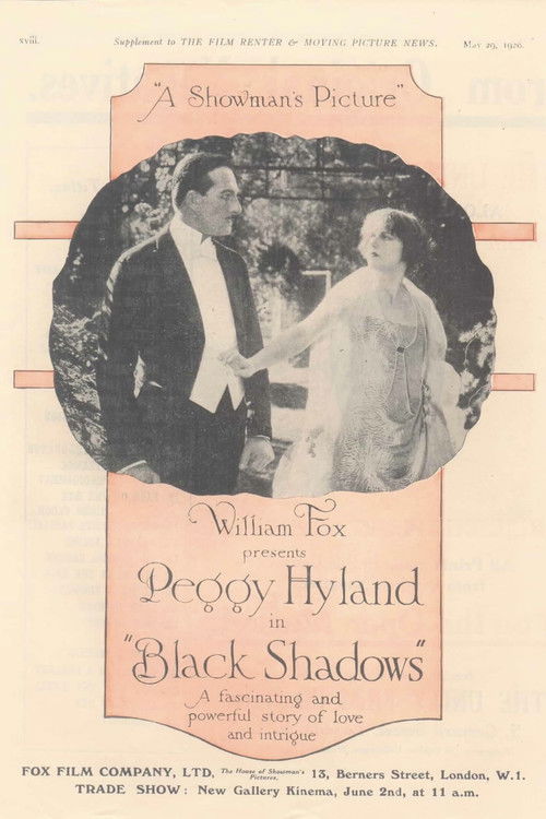 Black Shadows (1920) poster