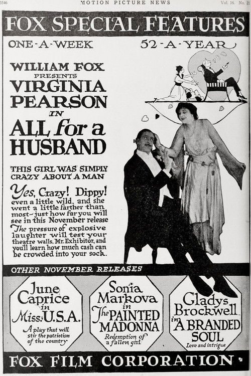 All for a Husband (1917) poster