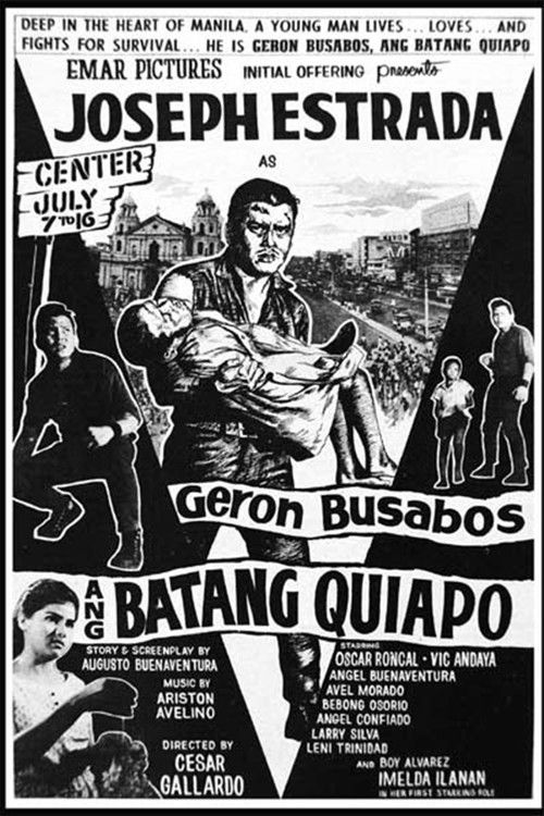Geron Busabos: Ang Batang Quiapo (1964) poster