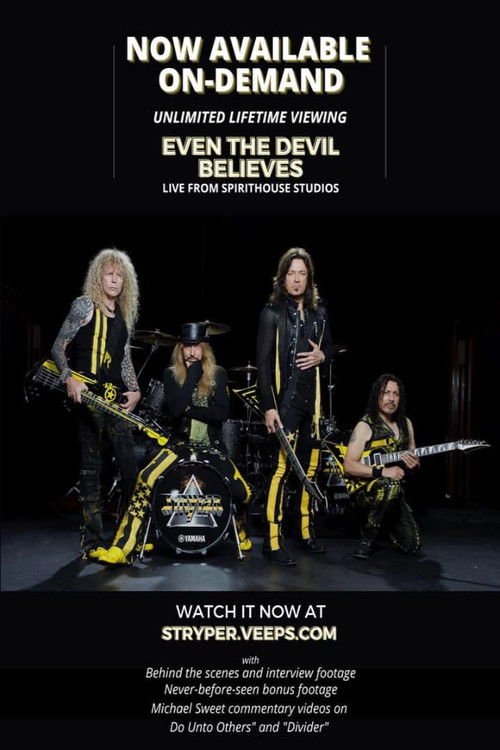 Stryper - Even the Devil Believes Live Stream (2020) poster