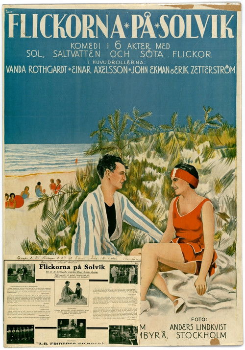 Flickorna på Solvik (1926) poster