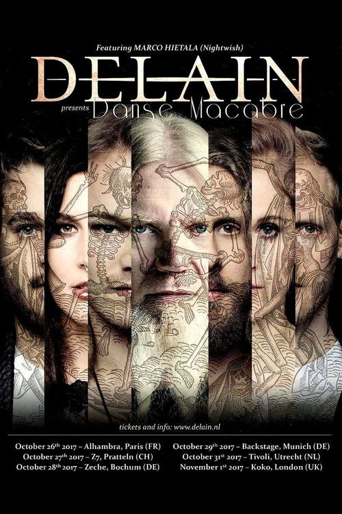 Delain - Danse Macabre live at TivoliVredenburg (2019) poster