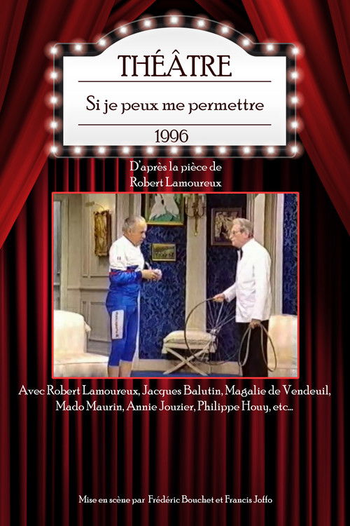 Si je peux me permettre (1996) poster