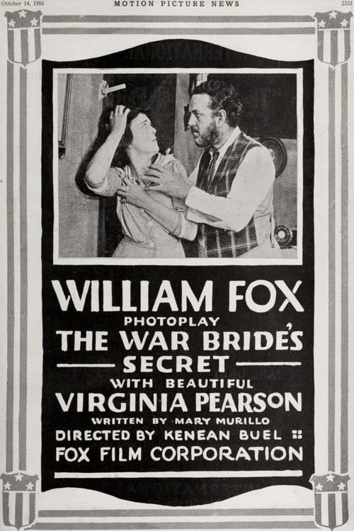 The War Bride's Secret (1916) poster