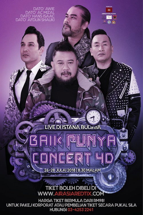 Baik Punya Konsert 4D (2018) poster