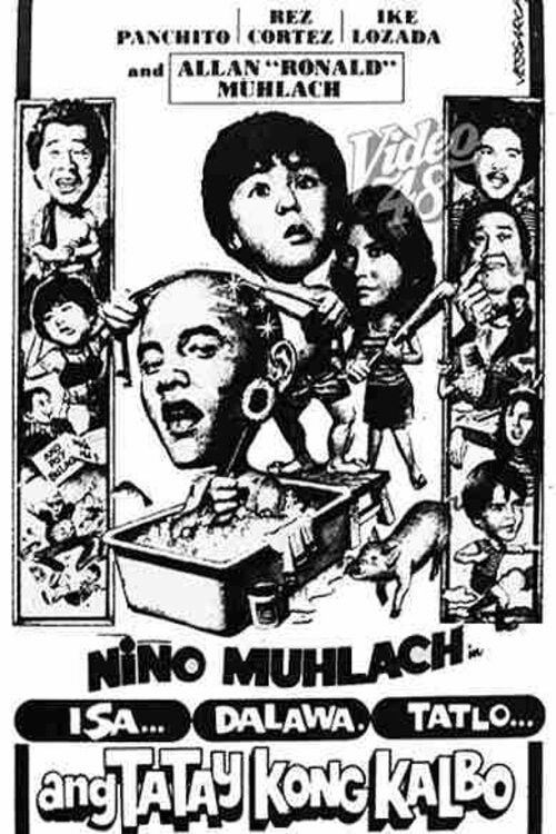Isa-dalawa-tatlo: Ang tatay kong kalbo (1978) poster