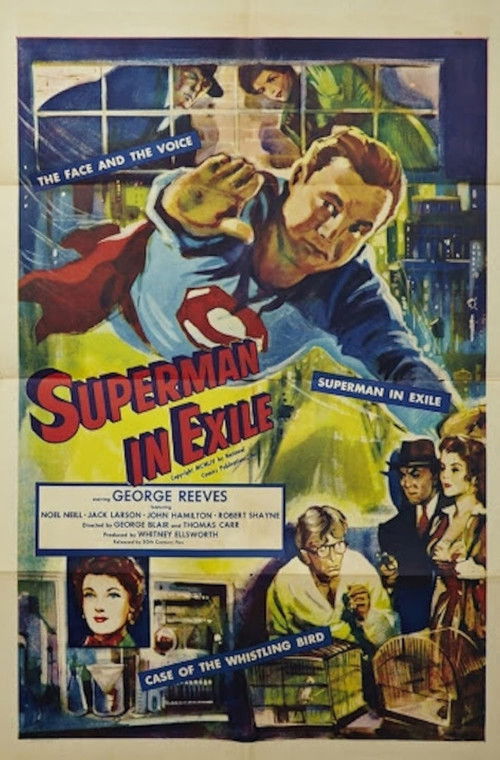 Superman in Exile (1954) poster