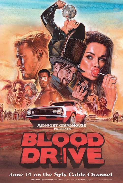 Blood Drive (2017) poster