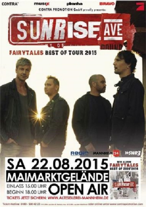 Sunrise Avenue - Fairytales Best Of 2006-2014 (Live at O² World Hamburg) (2014) poster