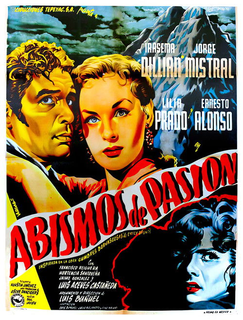 Abismos de pasión (1954) poster