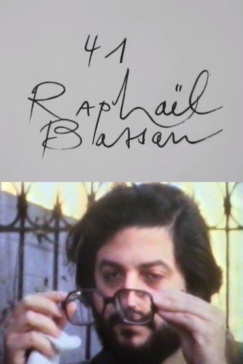 Cinématon n°41 : Raphaël Bassan (1979) poster
