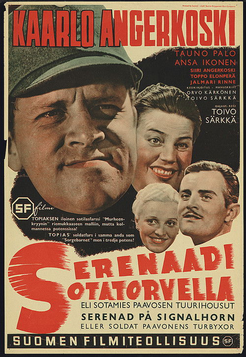 Serenaadi sotatorvella eli sotamies Paavosen tuurihousut (1939) poster