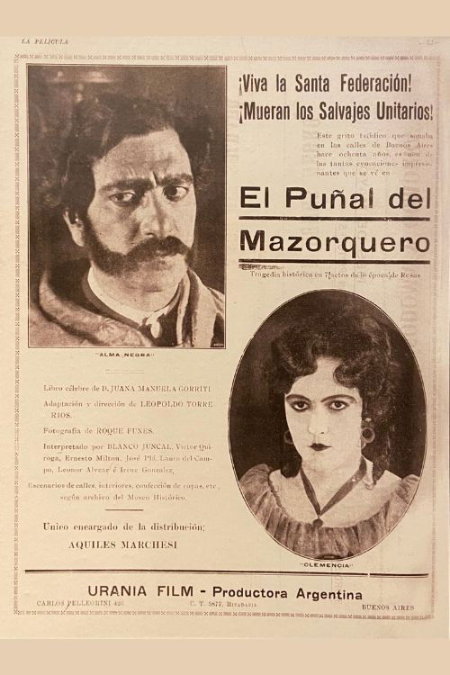 El puñal del mazorquero (1923) poster