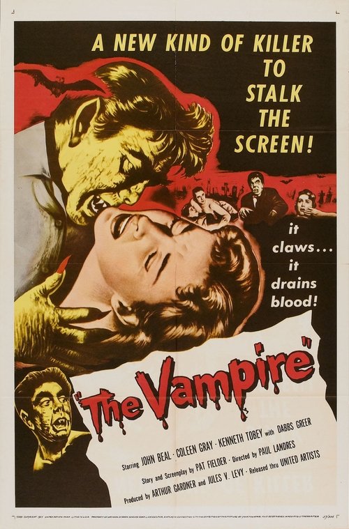 The Vampire (1957) poster