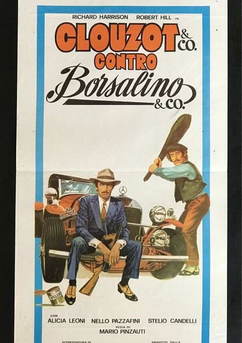 Clouzot & C. contro Borsalino & C. (1977) poster