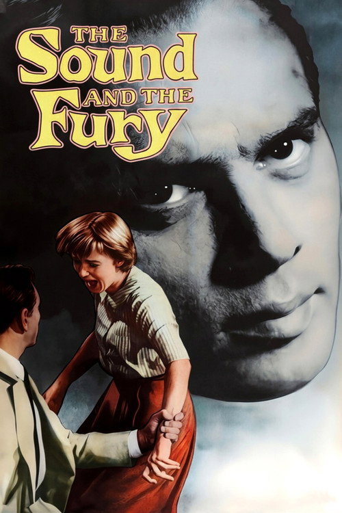 The Sound and the Fury (1959) poster