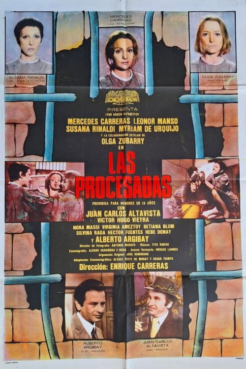 Las procesadas (1975) poster