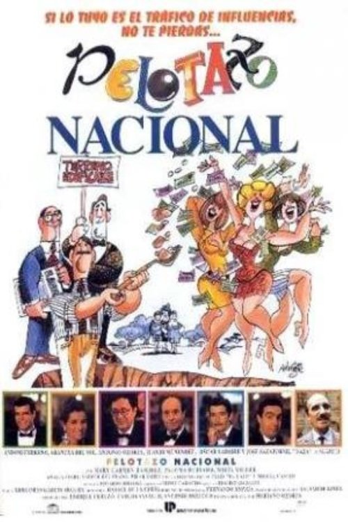 Pelotazo nacional (1993) poster
