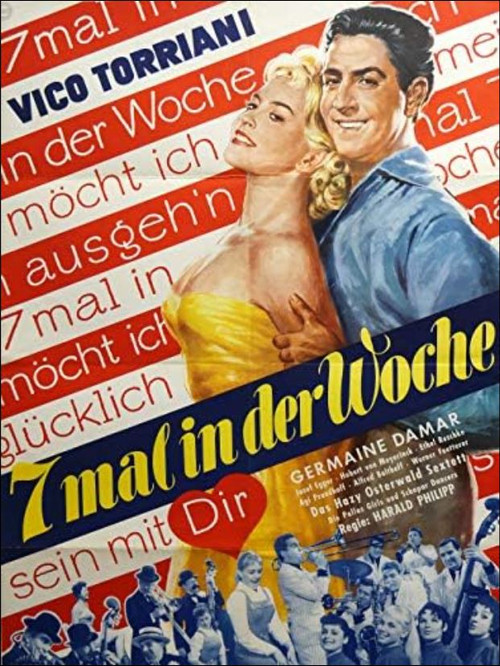 Siebenmal in der Woche (1957) poster