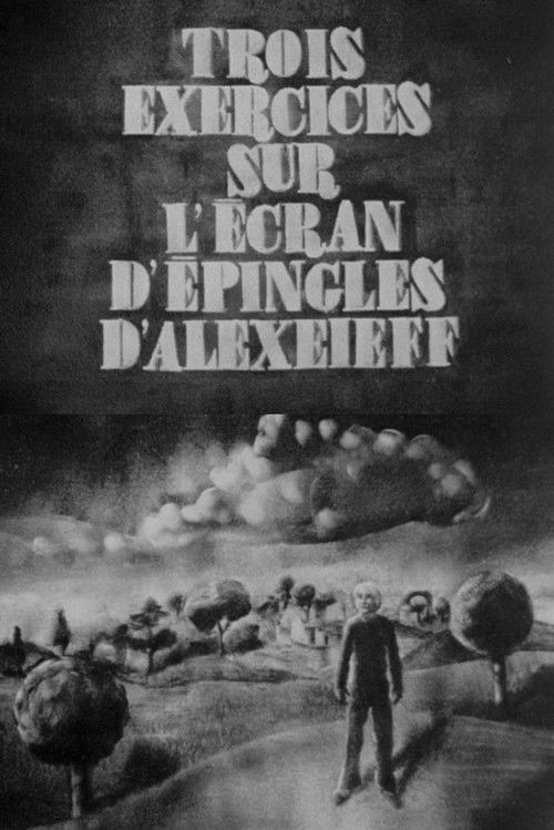 Trois exercices sur l'écran d'épingles d'Alexeieff (1974) poster