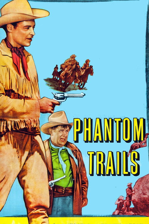 Phantom Trails (1955) poster