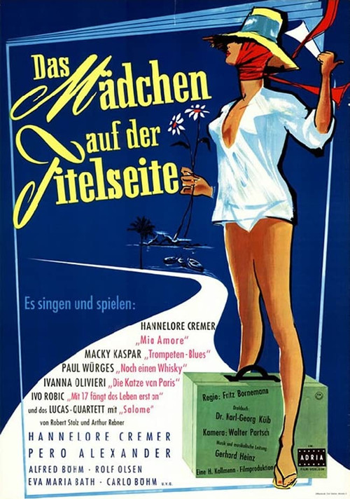 Das Mädchen auf der Titelseite (1961) poster