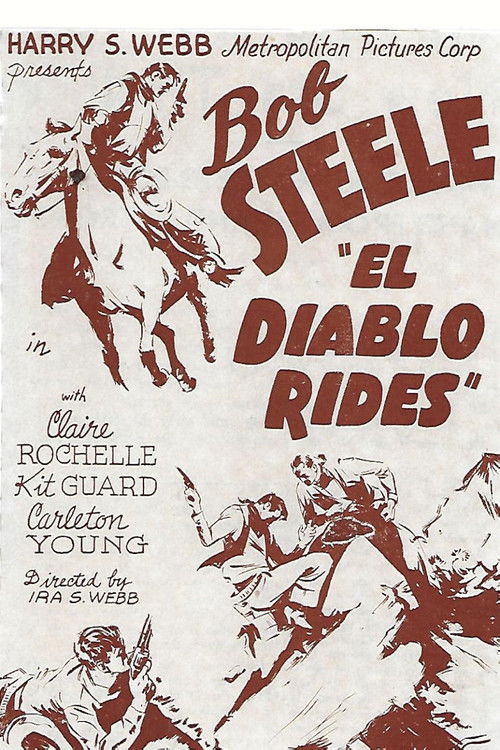 El Diablo Rides (1939) poster