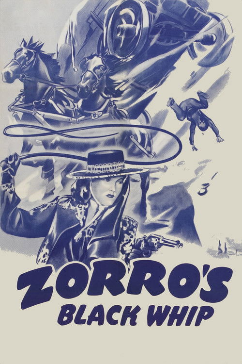 Zorro's Black Whip (1944) poster