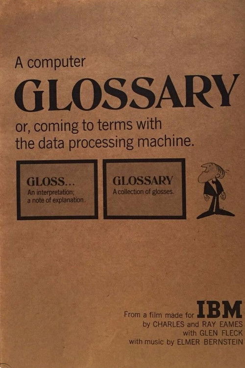 A Computer Glossary (1968) poster