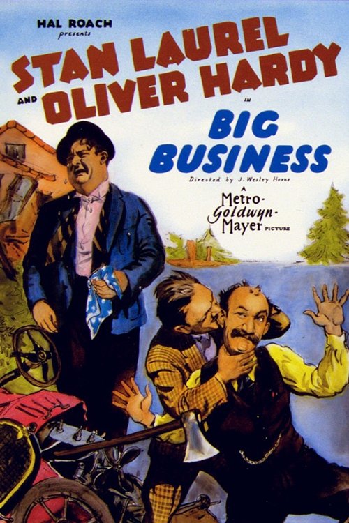 Big Business (1929) poster