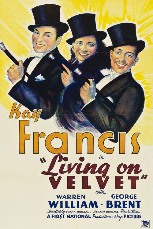 Living on Velvet (1935) poster
