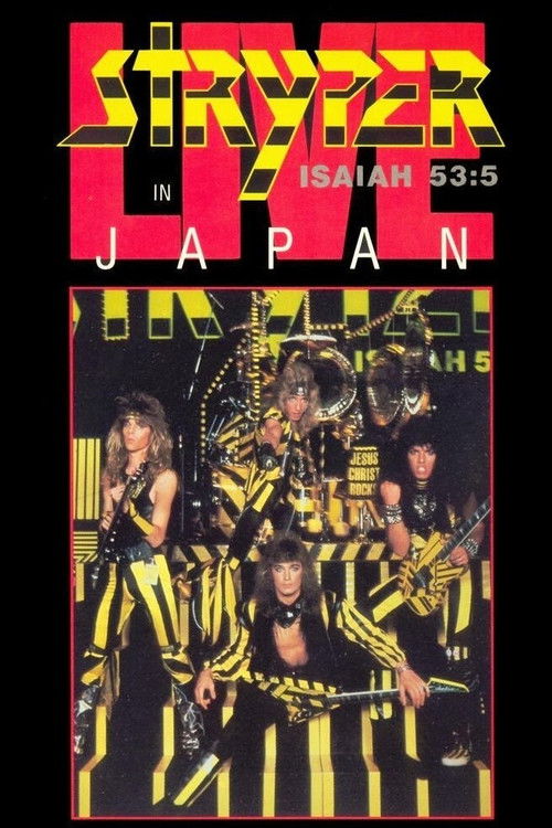 Stryper: Live In Japan (1986) poster