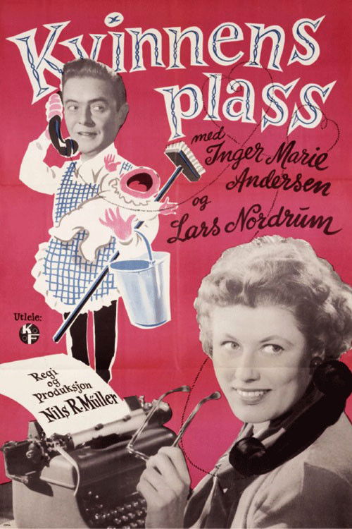 Kvinnens plass (1956) poster