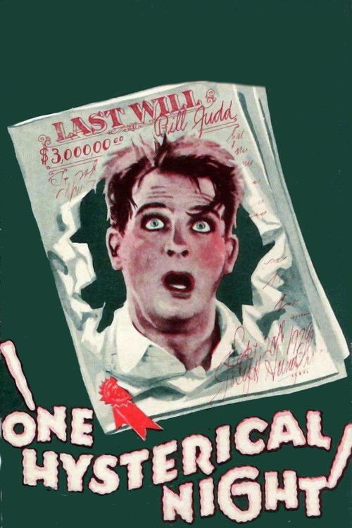 One Hysterical Night (1929) poster