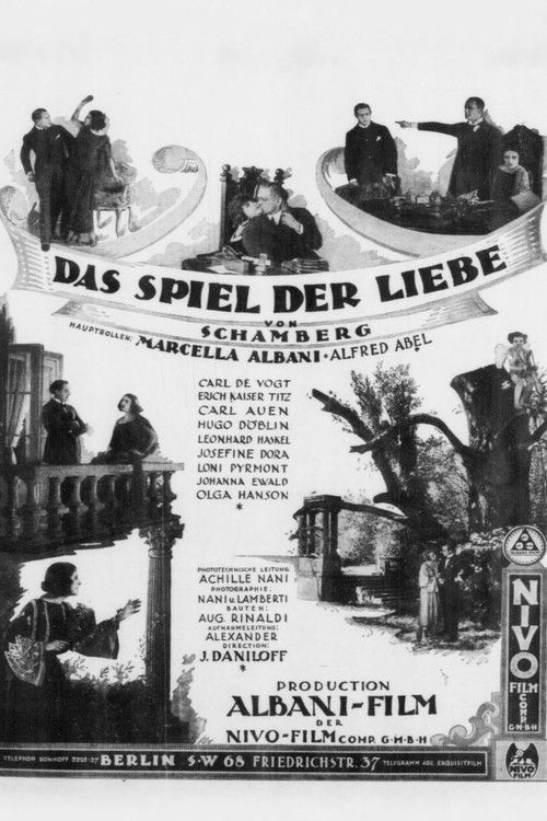 Das Spiel der Liebe (1924) poster