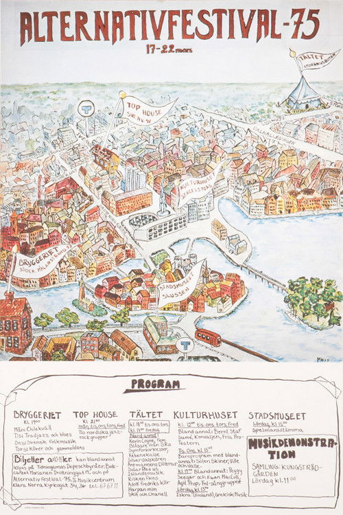 Alternativ Festival 1975 (1975) poster