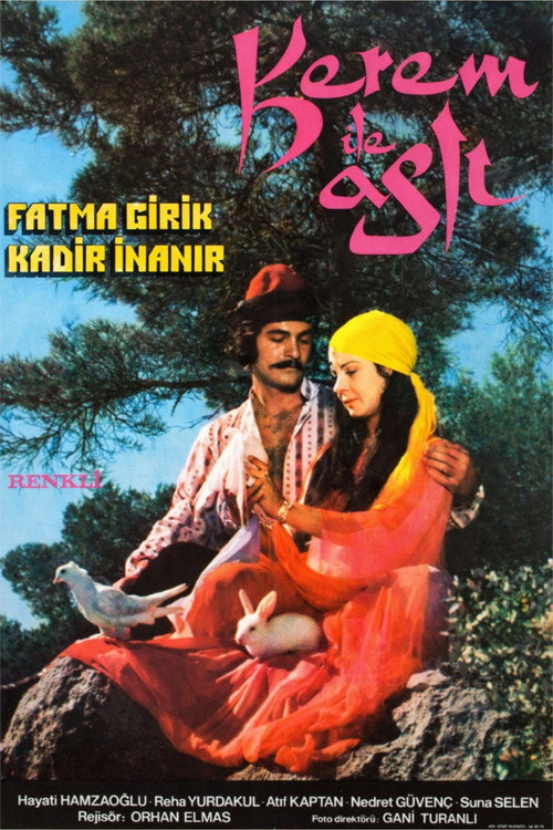 Kerem ile Aslı (1971) poster