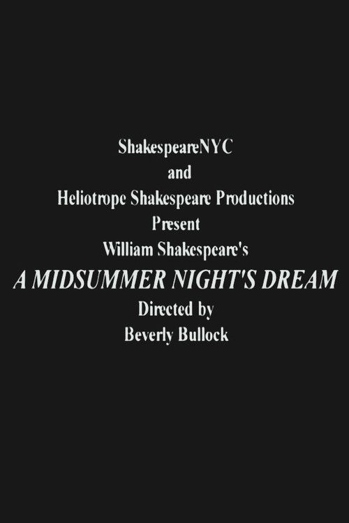 A Midsummer Night's Dream (2011) poster