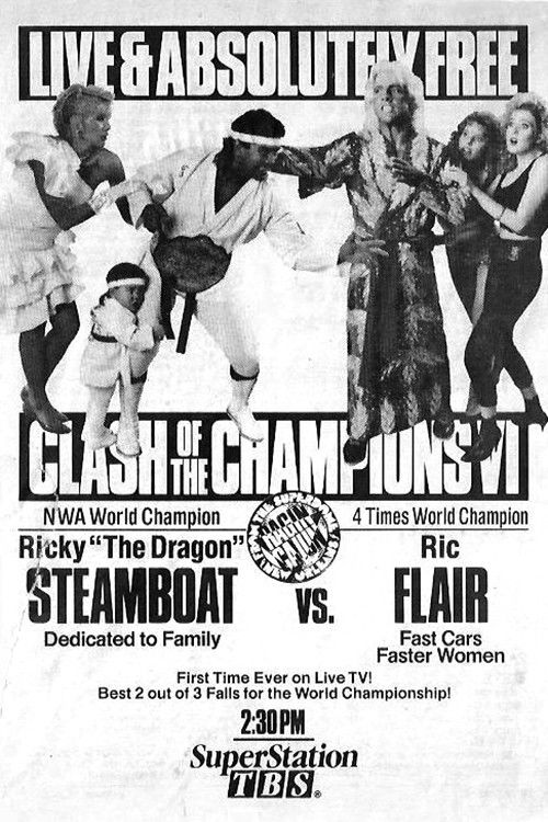 NWA Clash of The Champions VI: Ragin' Cajun (1989) poster