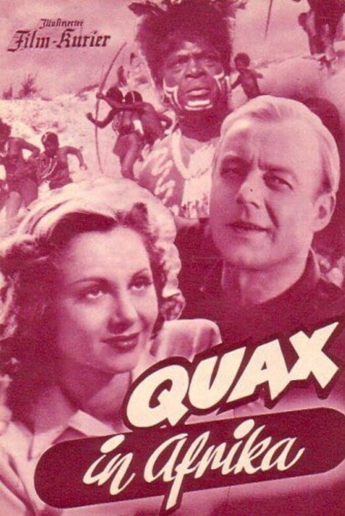 Quax in Afrika (1947) poster
