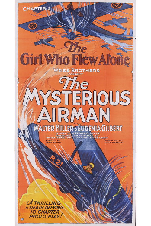 The Mysterious Airman (1928) poster