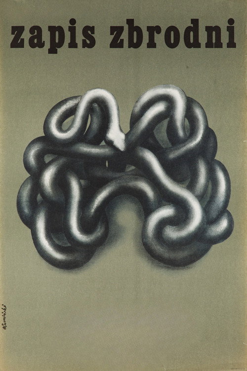 Zapis zbrodni (1974) poster