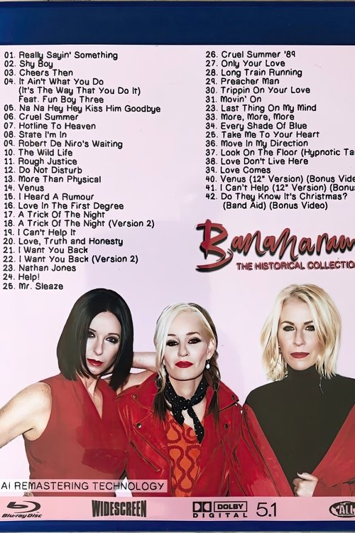 Bananarama The Historical Collection (2023) poster