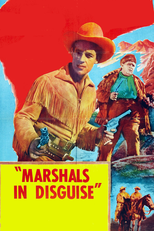 Marshals in Disguise (1954) poster