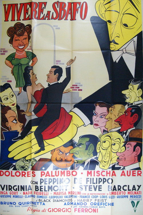 Vivere a sbafo (1950) poster