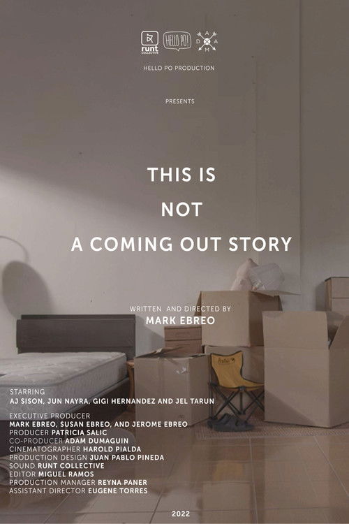 This is Not A Coming Out Story (2022) poster