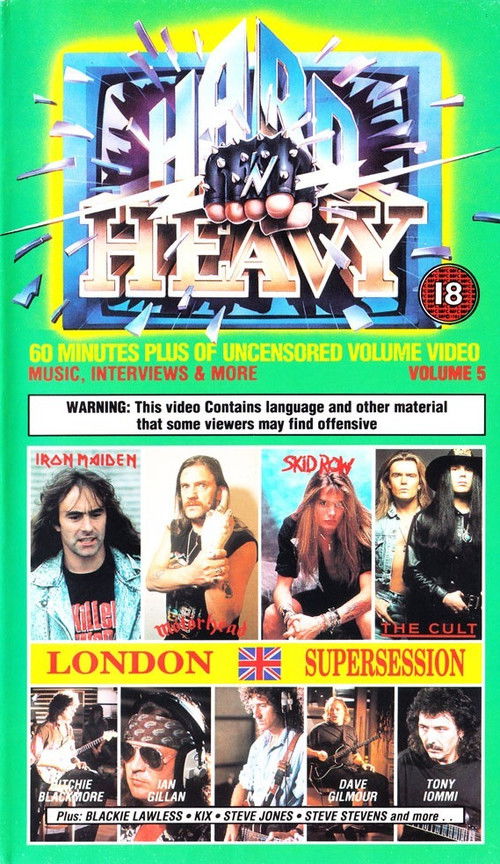 Hard 'N Heavy Volume 5 (1989) poster