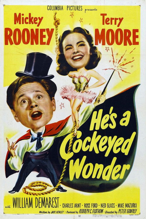 He's a Cockeyed Wonder (1950) poster