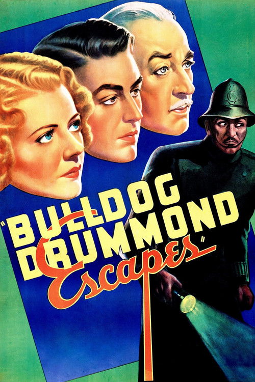 Bulldog Drummond Escapes (1937) poster