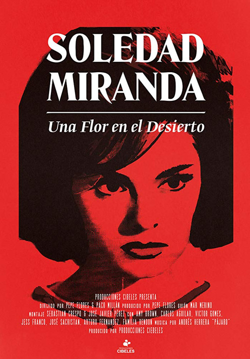 Soledad Miranda, Flower in the Desert (2015) poster